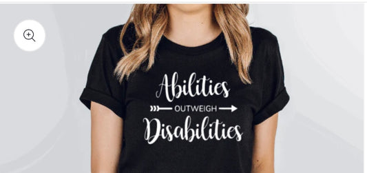 Abilities/Disabilities Tee